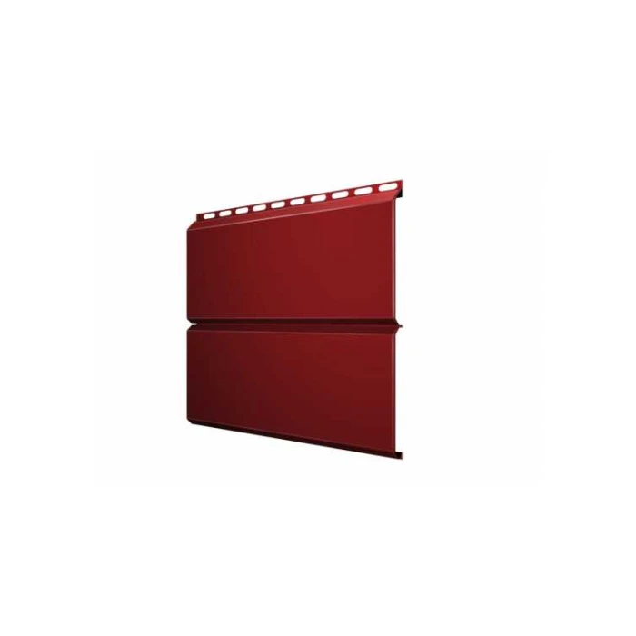 Металлический сайдинг Grand Line ЭкоБрус 0.45 мм PE RAL 3011 коричнево-красный