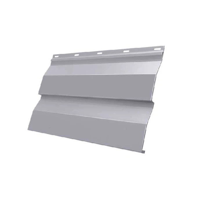 Металлический сайдинг Grand Line Корабельная Доска 0.45 мм Drap RAL 7004 сигнальный серый