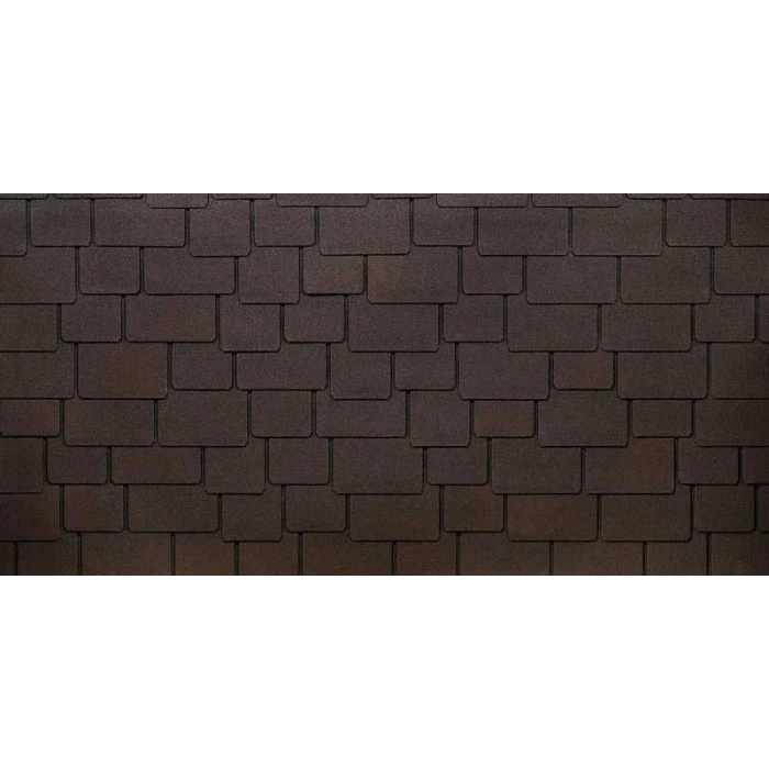 Гибкая черепица Docke PREMIUM САППОРО Зрелый каштан